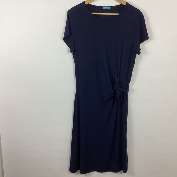 J. Mclaughlin Side Knot Dress Size Large - Picture 1 of 6